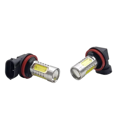 🔥PAIR OF H11 LED CREE COB CANBUS FOG LIGHTS FOR JEEP RENEGADE 6000K🔥 