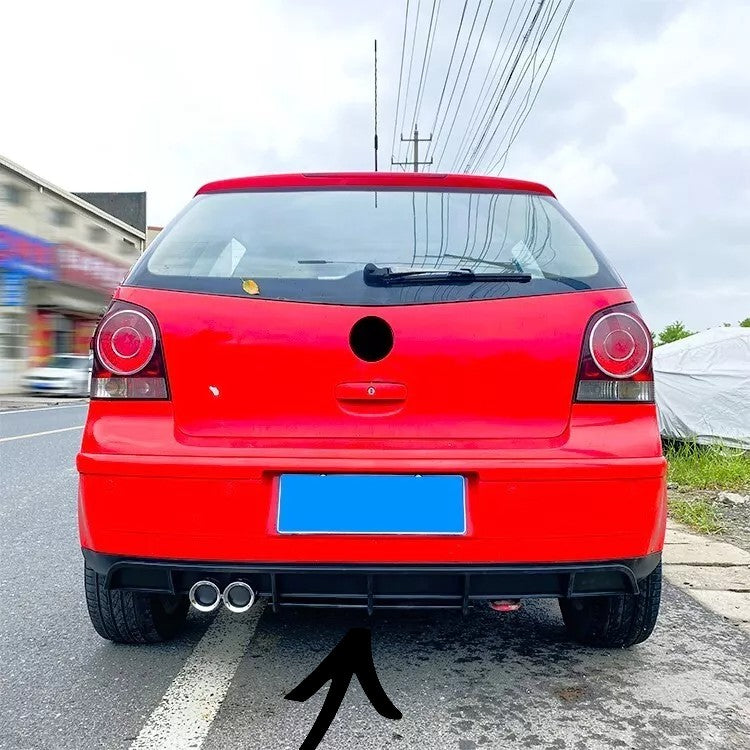 ❤️Diffusore nero lucido adatto per VW Polo MK4 9N GTI❤️
