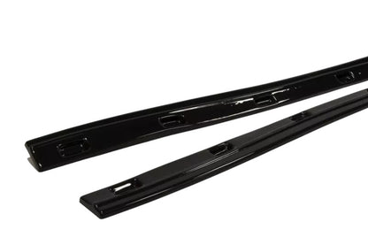 ✨MINIGONNE LATERALI design nero lucido ABS per Honda Civic Mk8 tipo S/R✨