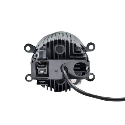 🔥SET PROIETTORI LED  RENAULT SCENIC 2 6500K NERO FENDINEBBIA + DRL LED🔥