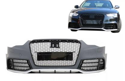 ⭐Paraurti anteriore per Audi A5 8T Facelift 2012-2016 RS5 Look Griglie Estensio⭐