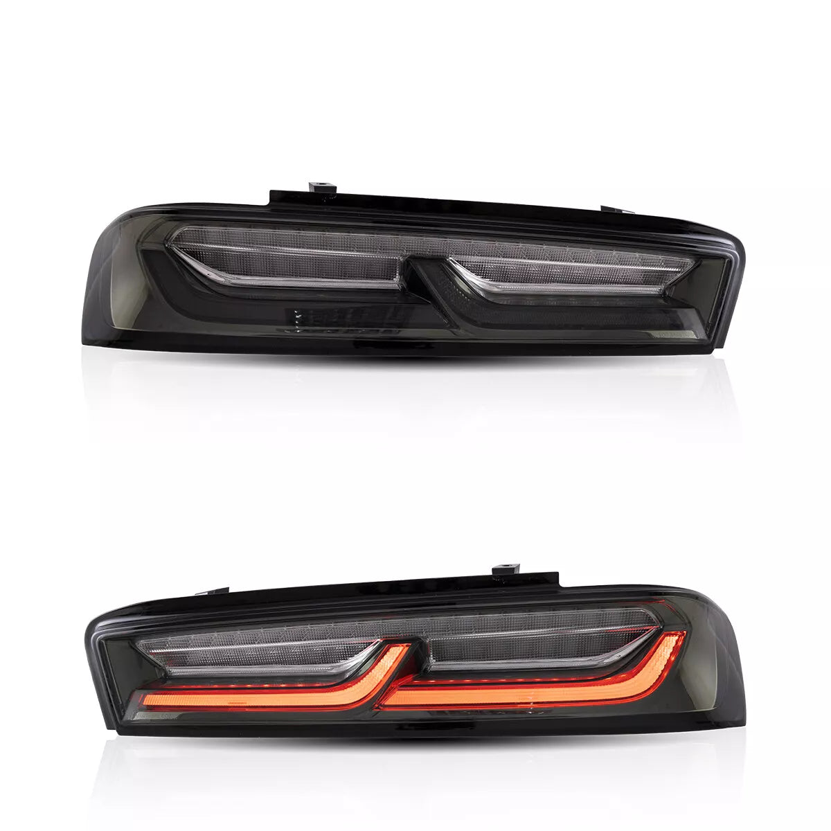 ⭐ART.2897 Fanali Posteriori a LED DRL Bianco/Fumé –Chevrolet Camaro (2016–2018 ⭐