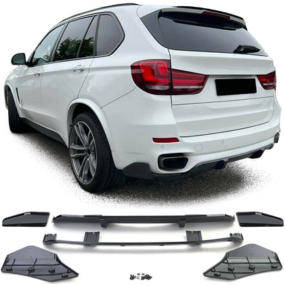 Diffusore posteriore Performance Black Gloss aftermarket compatibile con BMW X5 F15 13-18