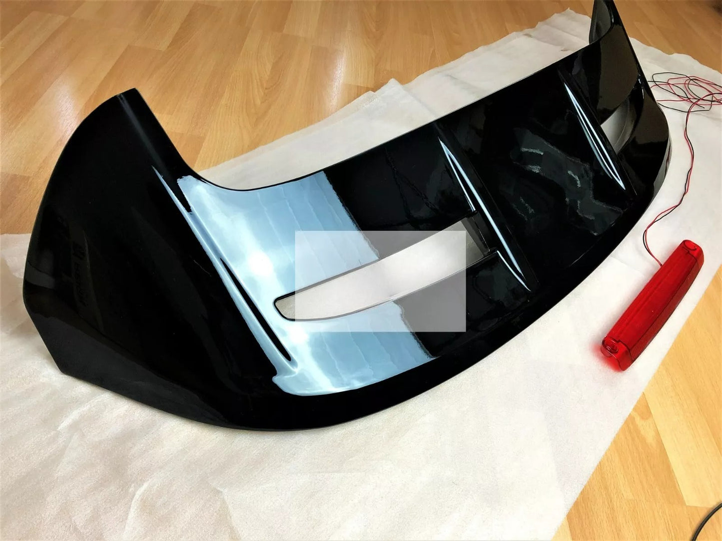 ⚡Glossy Black Spoiler Suitable for Ford Fiesta 'ST Look' Style MK7 MK7.5⚡