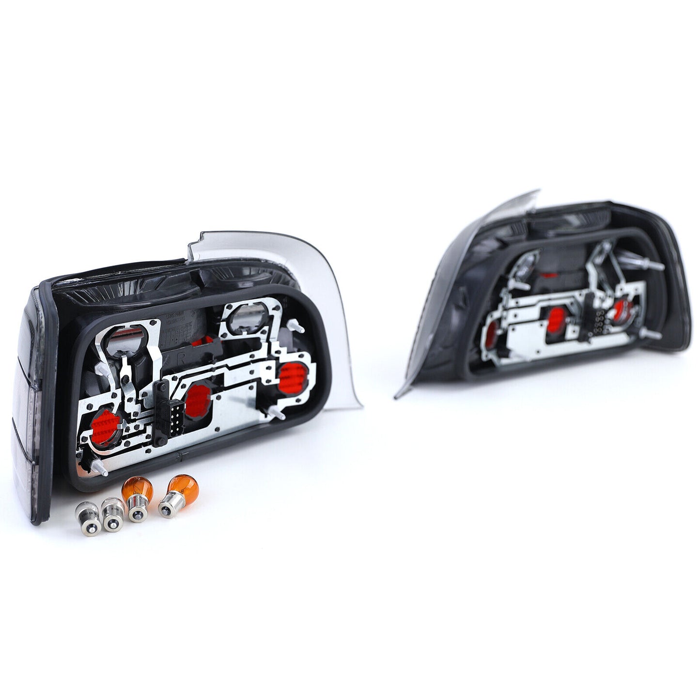 Smoked Rear Lights Fits BMW 3 Series E36 Coupe Convertible 90-99