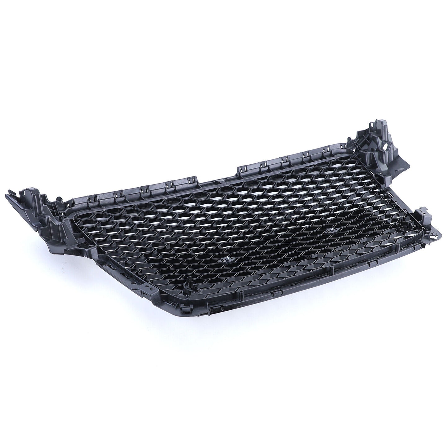 Griglia Sportiva A Nido D'ape Senza Emblema Nero Lucido Per Audi A4 B8 8K 07-11
