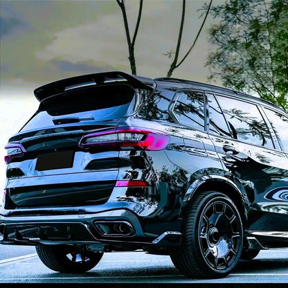 🖤KIT Spoiler Nero Lucido Adatto Per BMW X5 G05 X5M F95 M50 2018+🖤