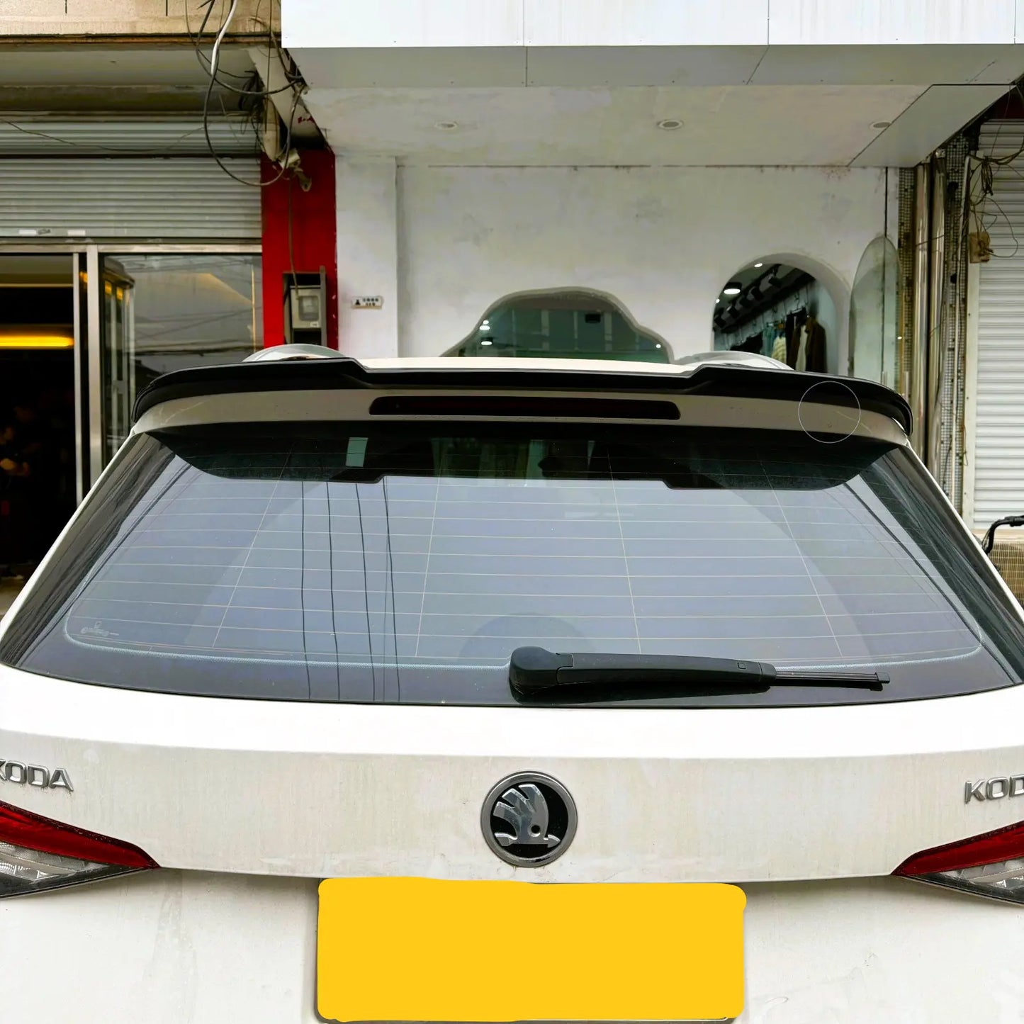 😍Glossy black rear spoiler kit suitable for Skoda Kodiaq😍 