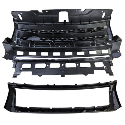 Griglia del radiatore sportiva nera lucida per Land Rover Freelander 2 07-14