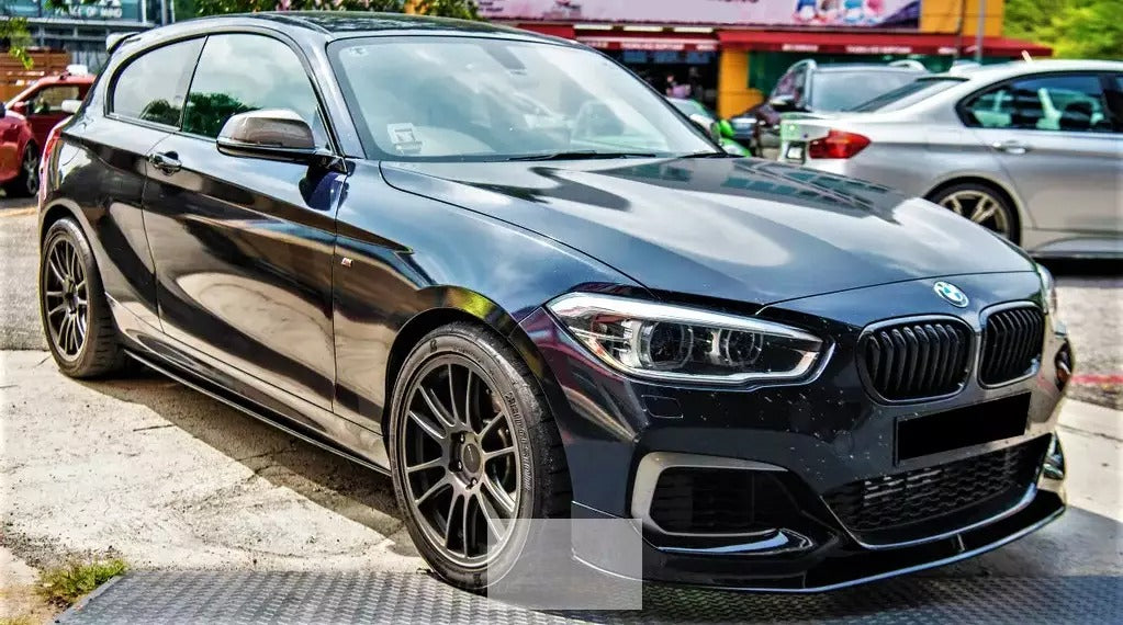 😎KIT Gloss Black Splitter Suitable For BMW 1 Series F20 F21 LCI 15-19😎
