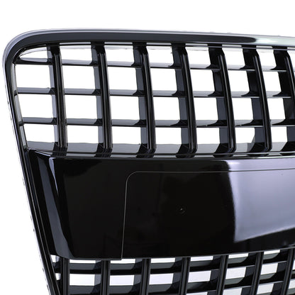 Honeycomb Sport Radiator Grille Without Emblem Gloss Black for Audi Q7 4L 05-09 