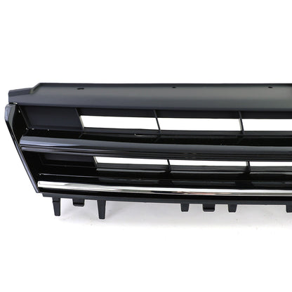 Griglia del radiatore sportiva nera lucida con modanatura cromata per VW Golf 7