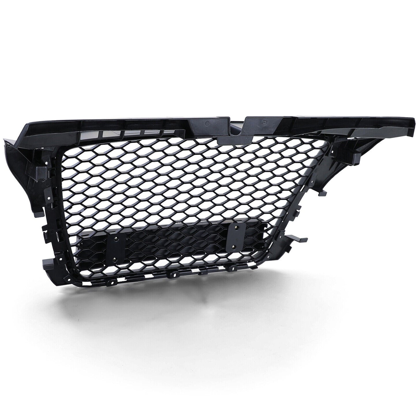 Griglia radiatore a nido d'ape look sportivo nero lucido opaco per Audi A3 8P