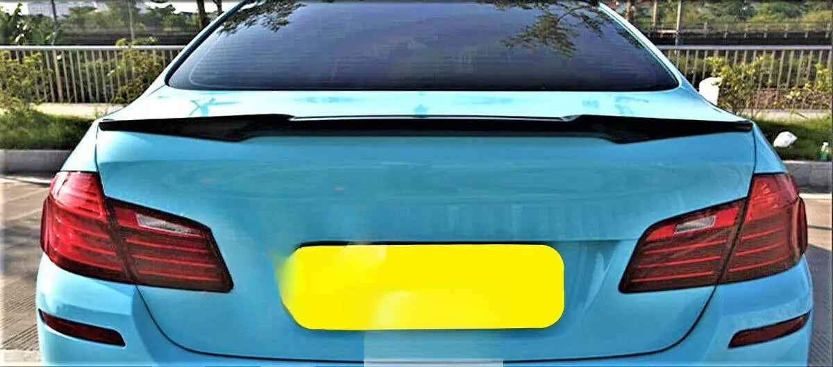 ⭐BMW 5 Series M5 F10 Gloss Black Rear Spoiler M4 Style Lip Wing⭐