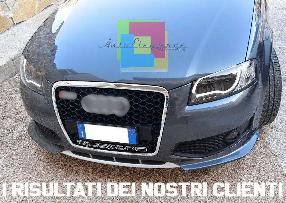 ⭐PARAURTI RS3 ANTERIORE ADDATO PER AUDI A3 8P 2005-2008 LOOK RS3⭐