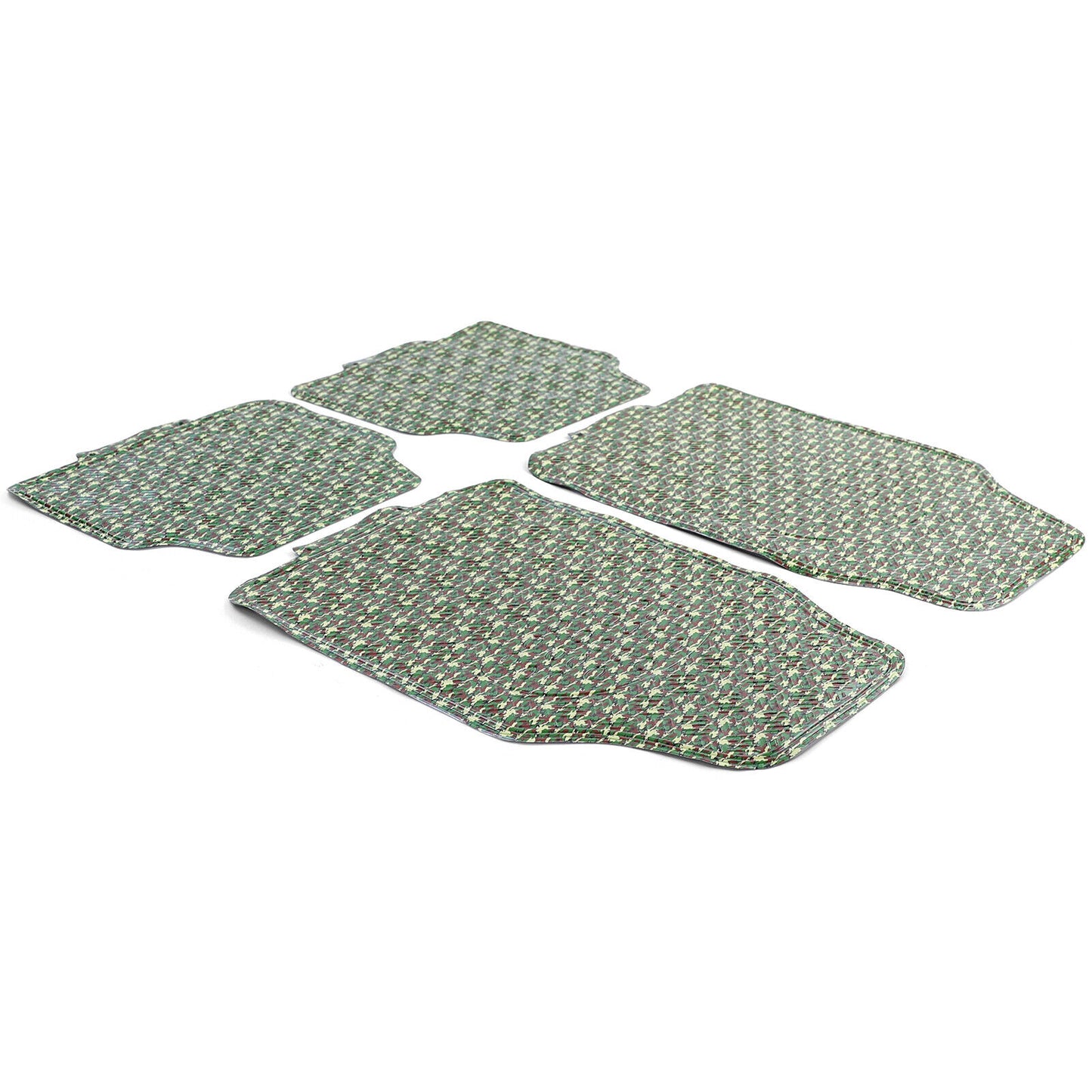 Car Rubber Mats Universal Tape Sheet Military Camouflage Look 