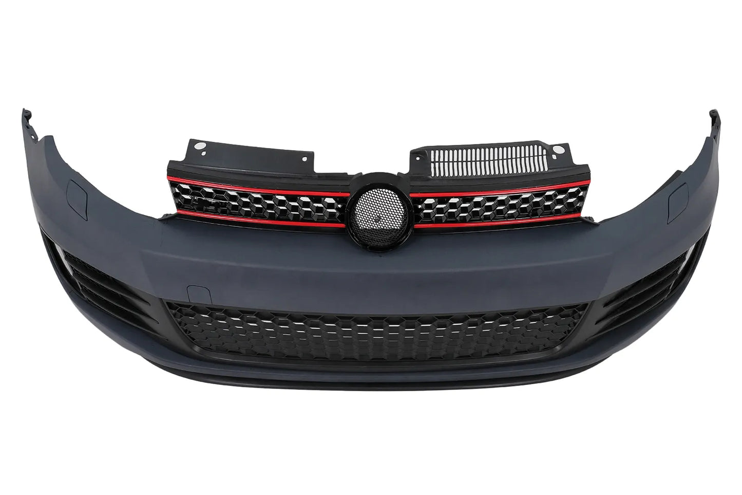 ⭐Paraurti anteriore adatto per VW Golf VI 6 08-13 Griglia Fendinebbia GTI Look⭐