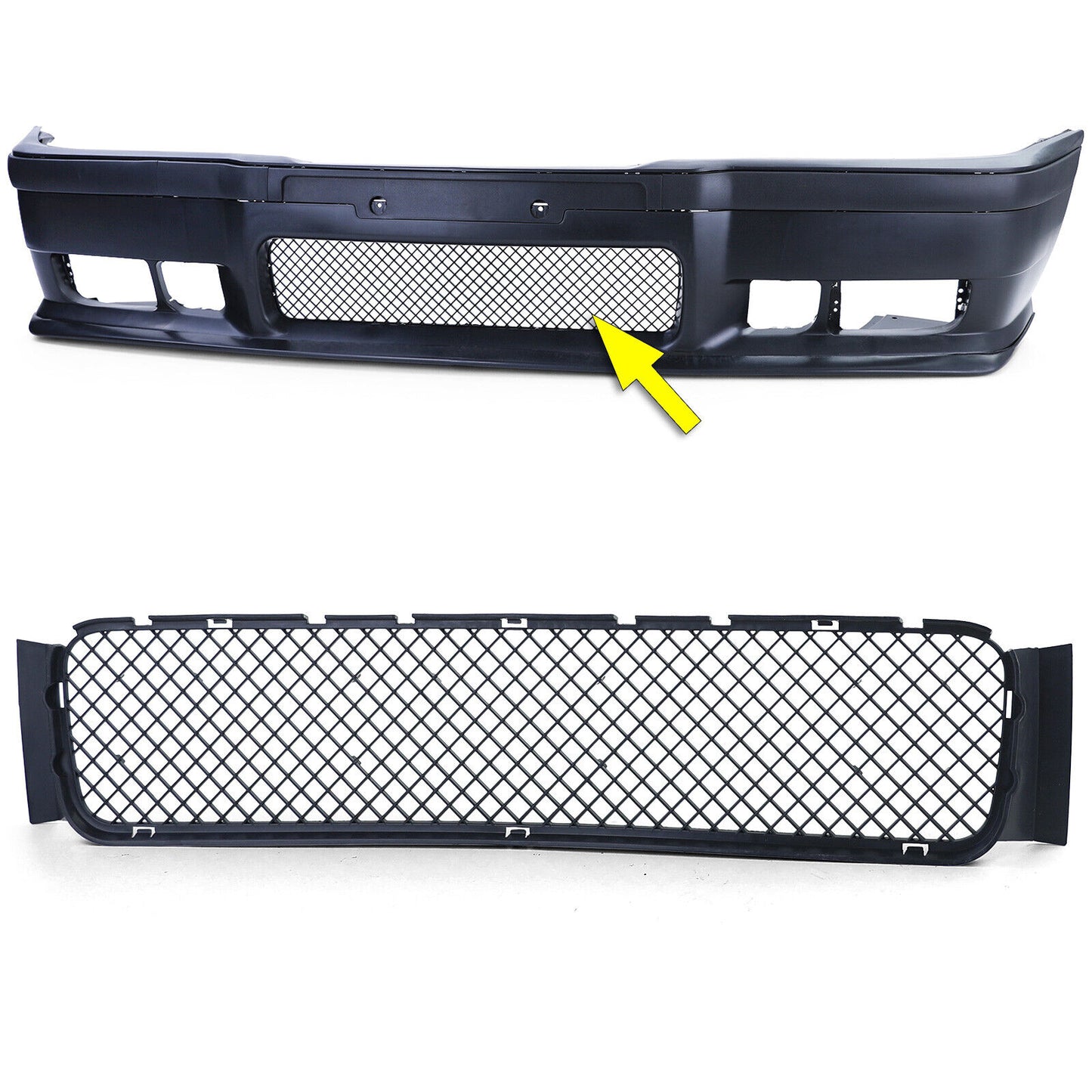 Paraurti griglia adatto per BMW Serie 3 E36 90-99-