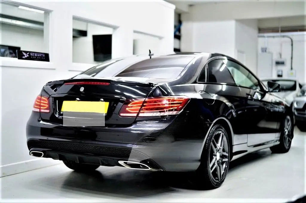 🔥KIT Gloss Black Spoiler Suitable For Mercedes E-Class Coupe W207 C207🔥