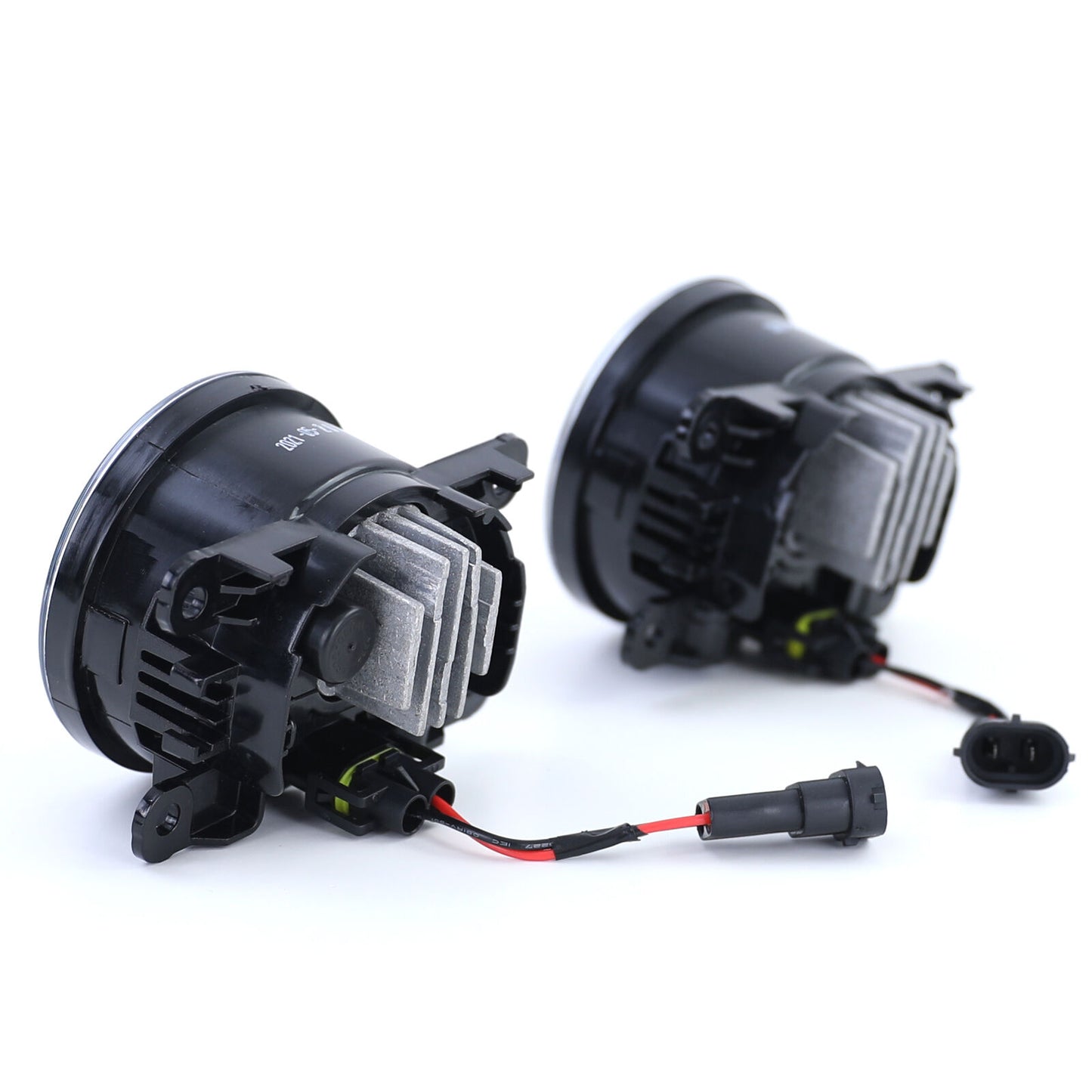 Black LED Fog Lights For Peugeot 107 207 CC 307 CC 407 Porsche Cayenne- 