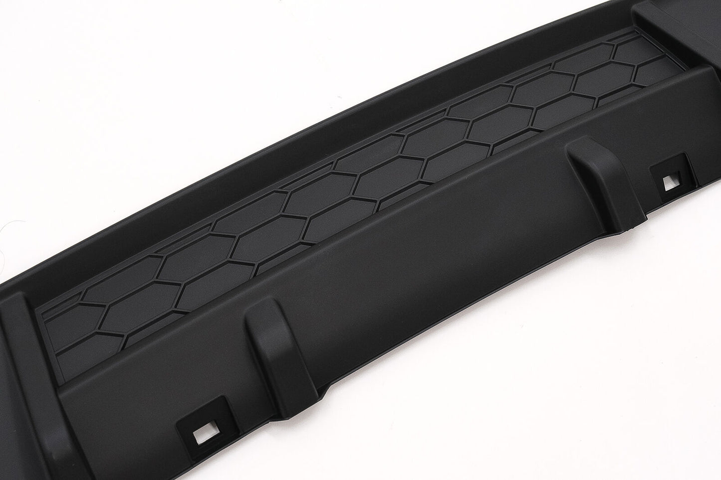 Twin Diffuser Single Exhaust Tips For VW Golf 7 13-16 GTI Look 