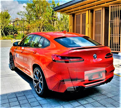 🖤Carbon Fiber Rear Spoiler KIT Fit For BMW X4 G02 X4M Sport🖤
