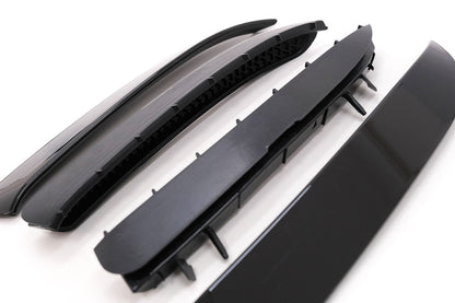 Bumper Flic Dividers Vent Mercedes CLA W117 C117 X117 13-18 CLA45 Look