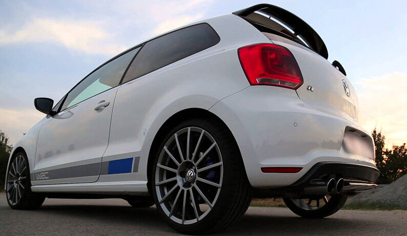 SPOILER SUITABLE FOR VW POLO 5 6R (2009 - 2017 ) R WRC STYLE 