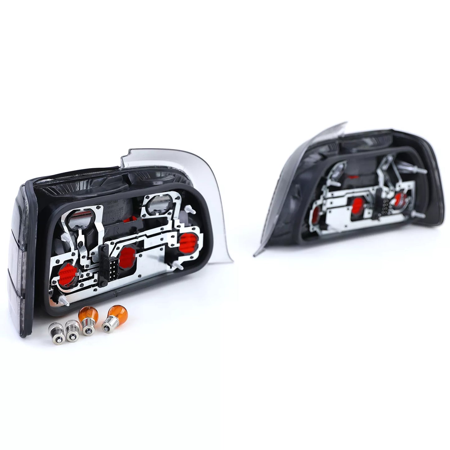 💎Fanali posteriori nero fumé adatti per BMW 3ER E36 Coupe Cabrio 90-99💎