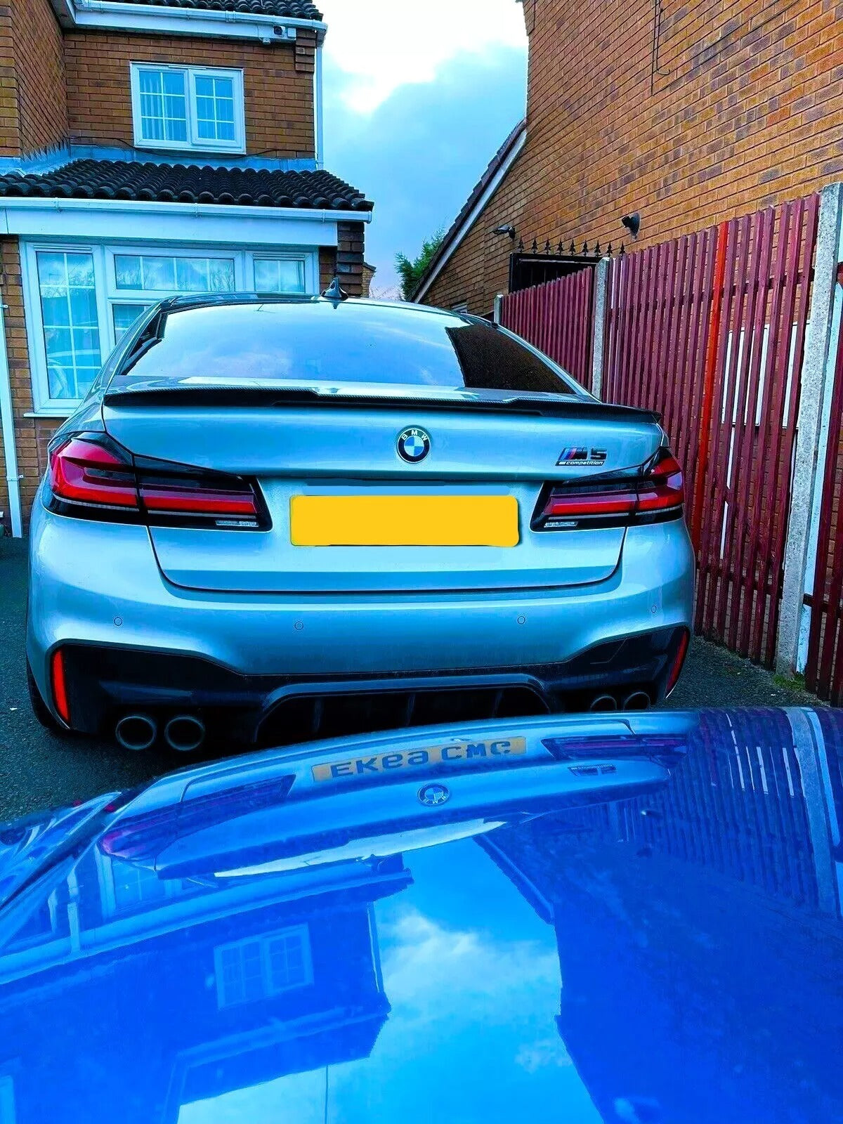 😍Spoiler posteriore in fibra di carbonio adatto per BMW Serie 5 M5 G30 F90 CS😍