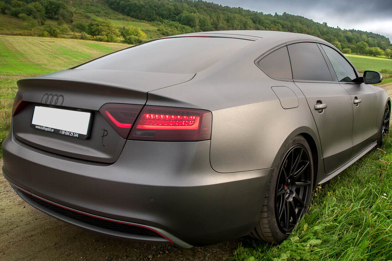 MINIGONNE ADATTE PER AUDI A5 8T 8F BAS DE CAISSE ( 2007-2016 ) STYLE S5 / S-LINE