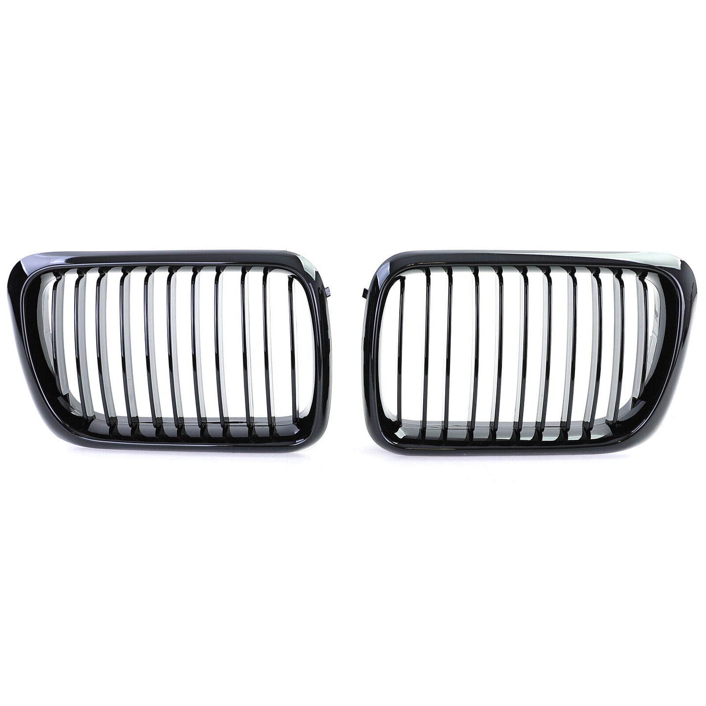 Aftermarket Gloss Black Performance Electric Grille Compatible with BMW 3 Series E36 96-99 