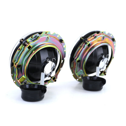 Faro in vetro trasparente fumè nero con reticolo compatibile per VW Golf 1 + Cabrio 74-83