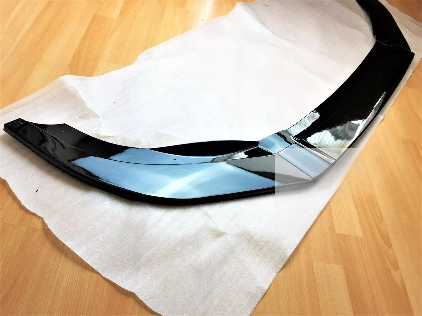 Gloss Black Splitter KIT suitable for VW Golf MK6 R20 R 2008-2013 