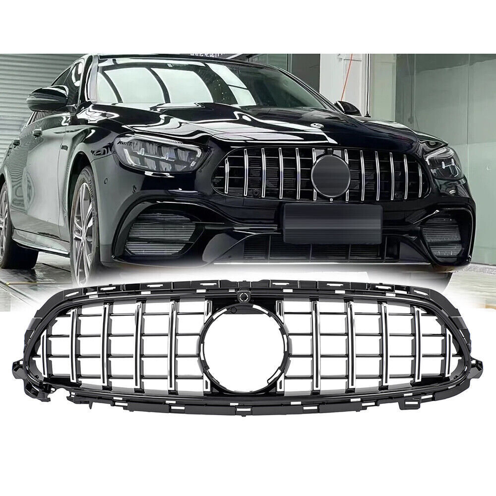 GRIGLIA GT Panamericana adatta per Mercedes W213 S213 A238 dal 2020 sliver nero