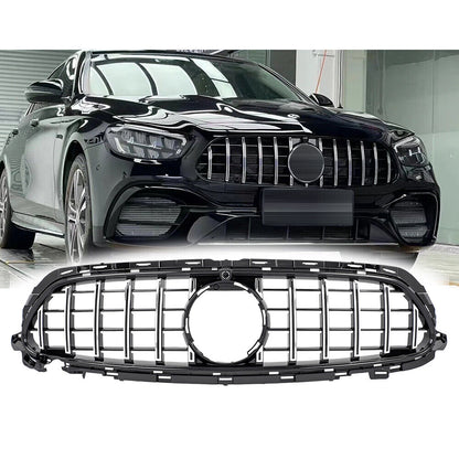 GRIGLIA GT Panamericana adatta per Mercedes W213 S213 A238 dal 2020 sliver nero