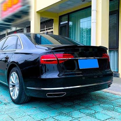 🔥Glossy Black Spoiler KIT Suitable For Audi A8 S8 D4 2009-2017🔥 