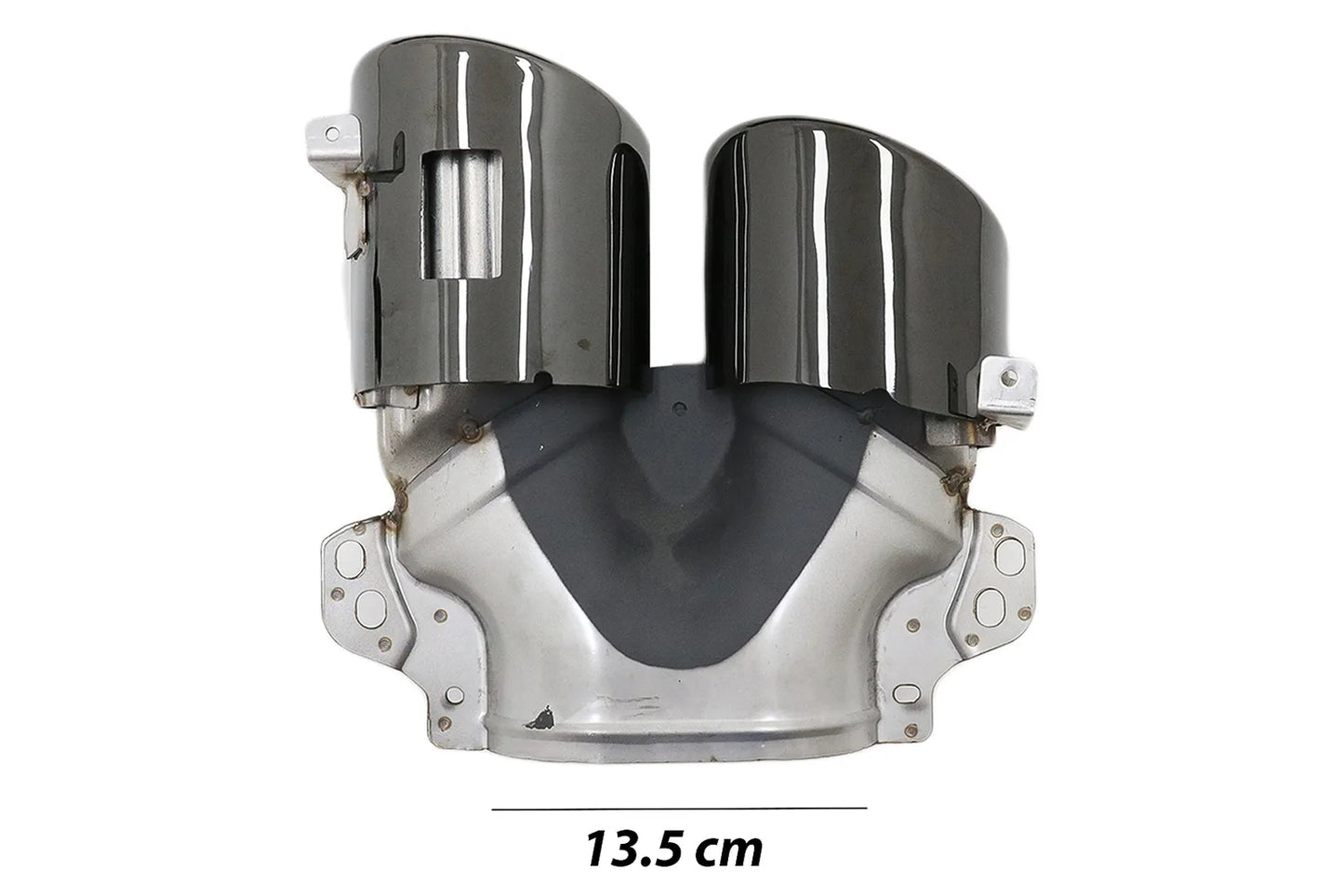 💎Punte del diffusore cromate per Mercedes GLA H247 Sport Line Aero Night Pack💎