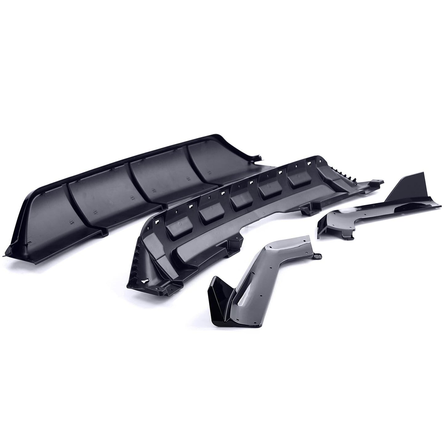 Rear Diffuser Performance Look Gloss Black Compatible for BMW X5 F15 13-18 