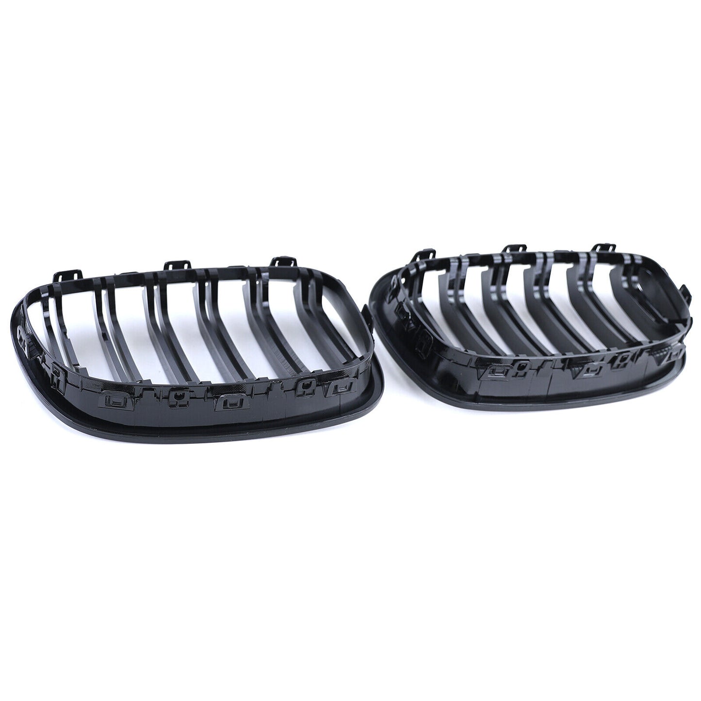 Griglia radiatore sportiva doppia barra performance lucida per BMW Serie 1 F20