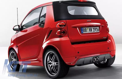 😍Diffusore posteriore Apertura Spoiler per Smart ForTwo 451 Facelift 12-15😍