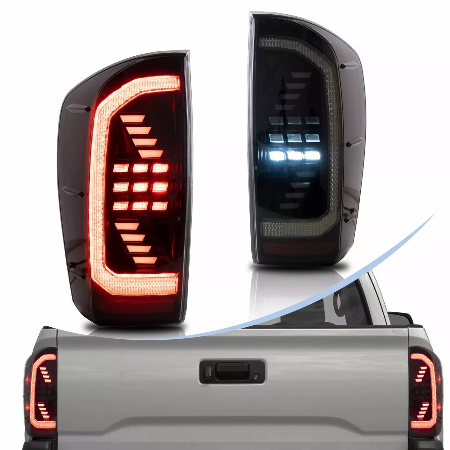 ⭐ART.2950 Fanali Posteriori a LED con Sequenziale – Toyota Tacoma (2016–2021)⭐
