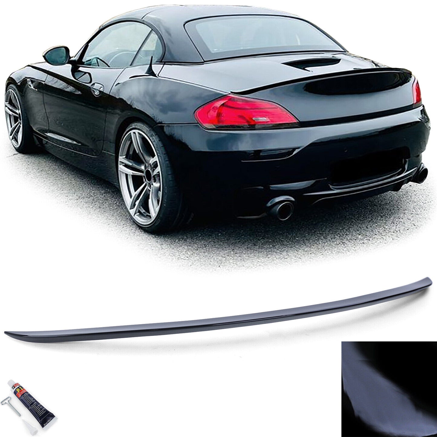 Labbro spoiler posteriore performance nero lucido adatto per BMW Z4 E89 09-17-