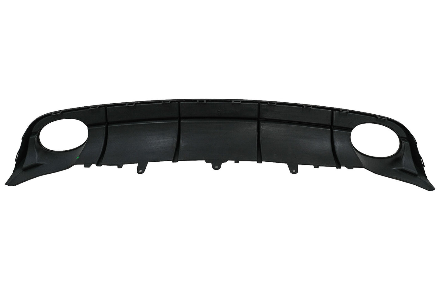 Diffuser for Audi A6 4G Facelift S Line 2015-2018 Exhaust Tips RS6 Look Black