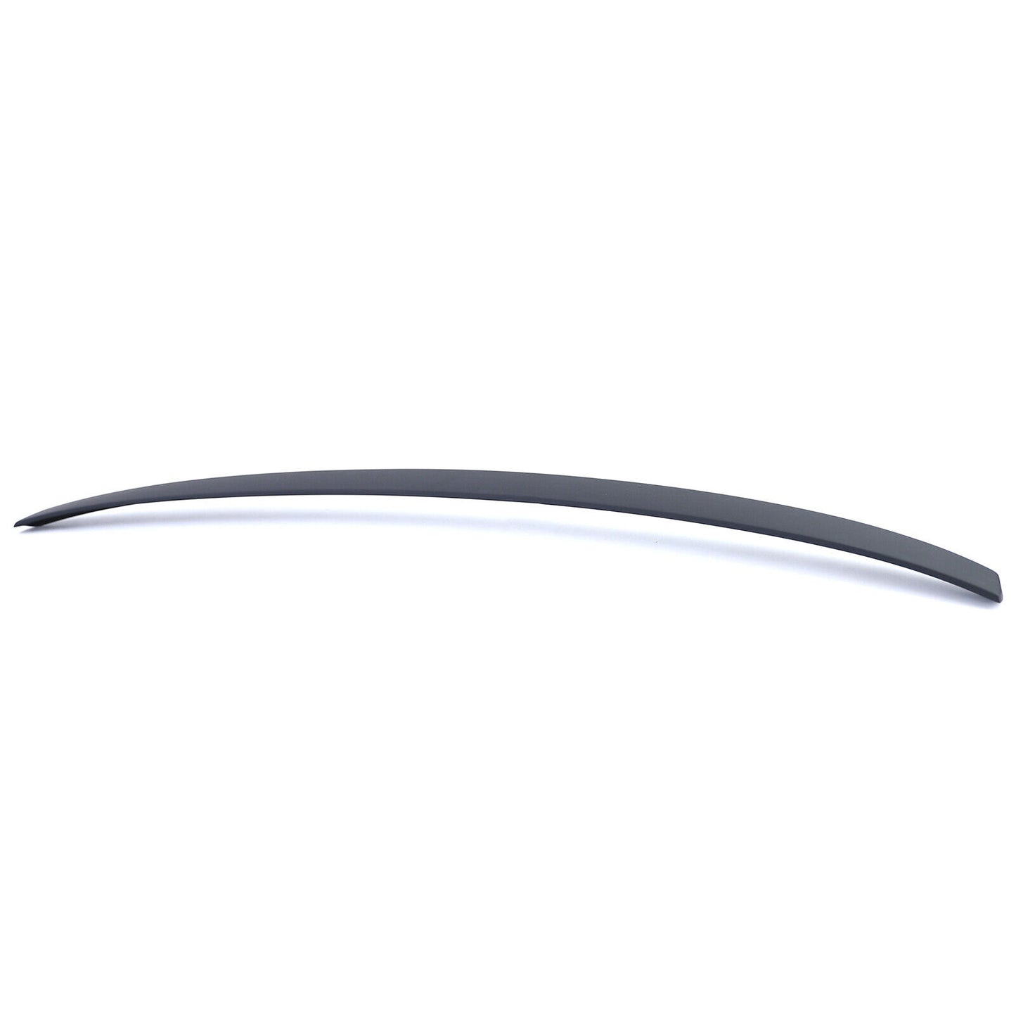 Matte Black Sport Rear Spoiler Lip for Audi A6 C7 Sedan 11-18 