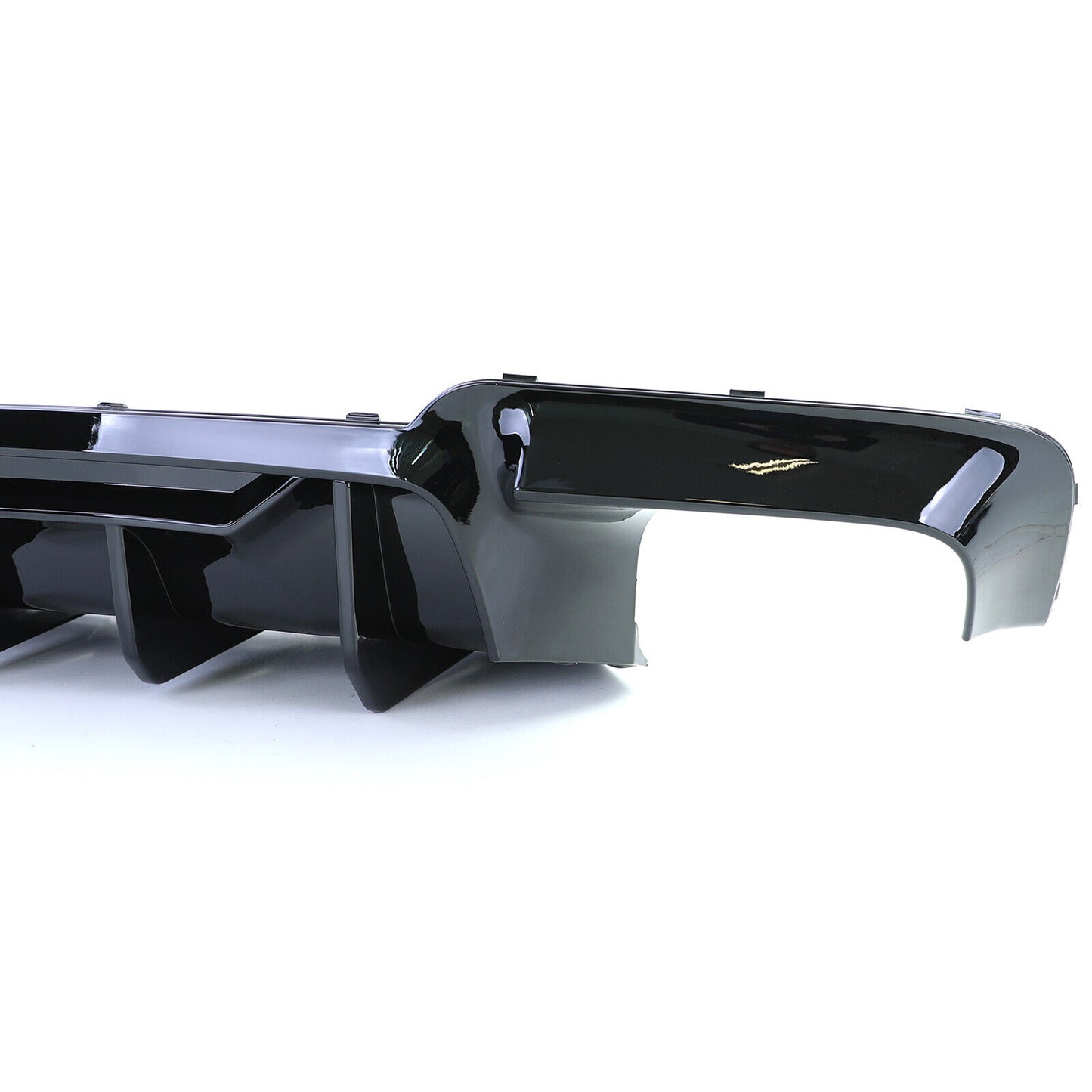 Diffusore posteriore duplex lucido ad alte prestazioni adatto per BMW Serie 5 F10 F11 550i M550d