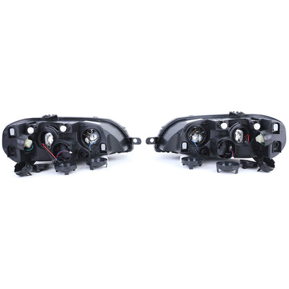 Faro anteriore nero destro/sinistro per FIAT Punto 2003-2005