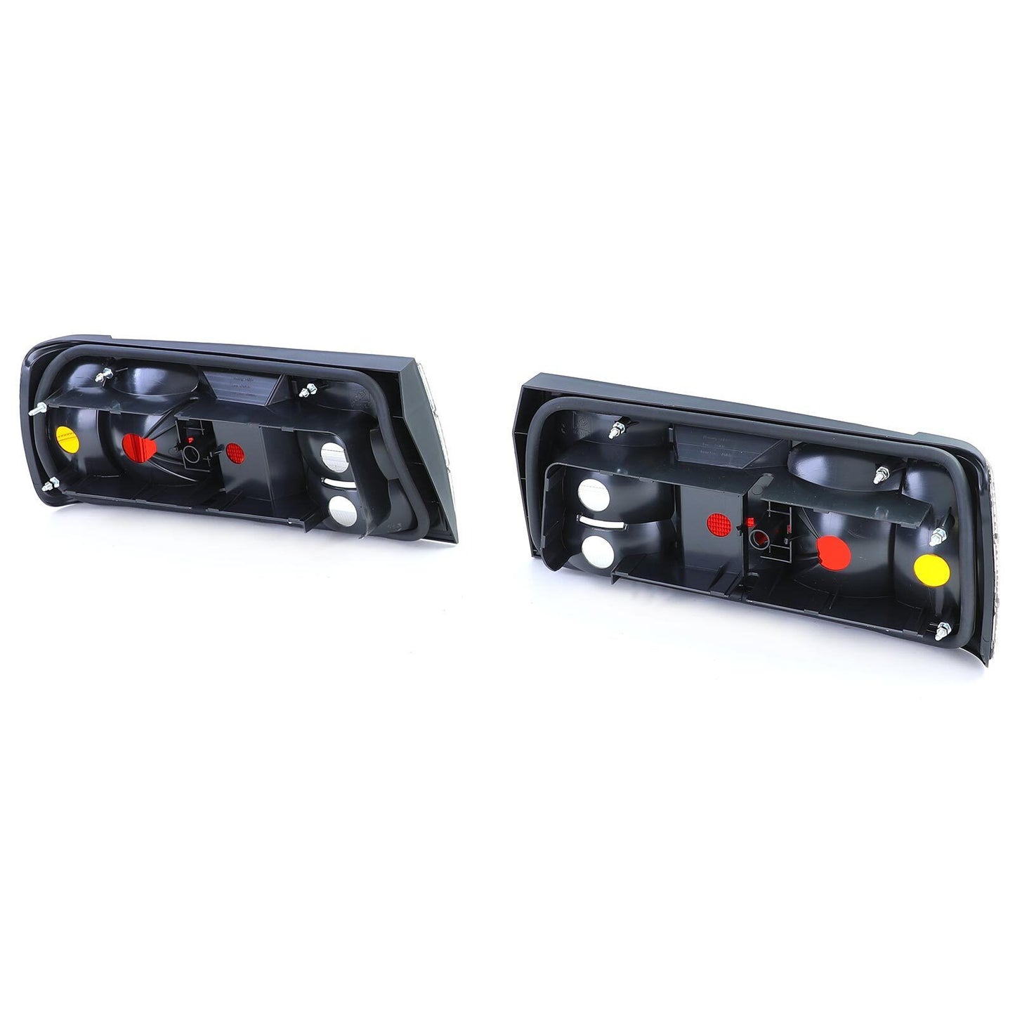 Coppia fanali posteriori Black Smoke adatta per BMW Serie 3 E30 Limo Cabrio Touring 87-94