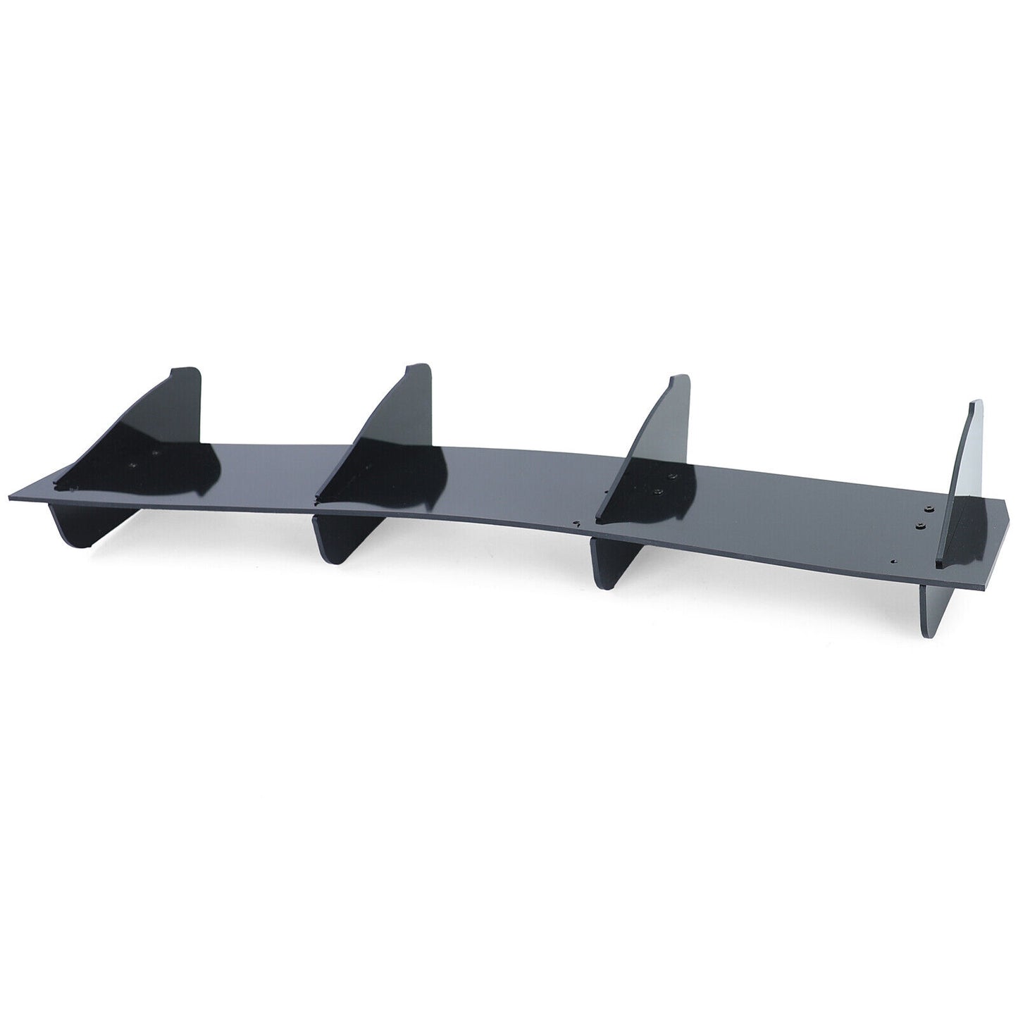 Inserto diffusore posteriore sportivo splitter nero lucido per sedile Leon 3 5F