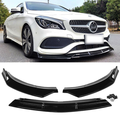 Labbro anteriore labbro spoiler adatto per Mercedes CLA W117 C117 X117 -2016
